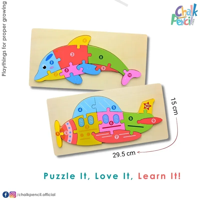 10 Pieces Puzzle Board Set 01