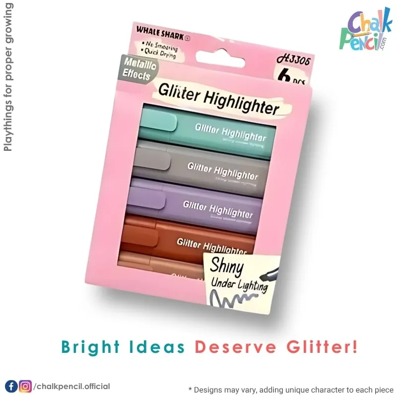 Glitter Highlighter 6 Color