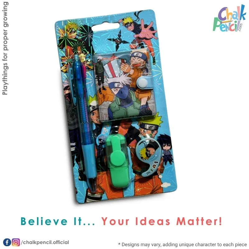 Naruto Mini Notebook Set