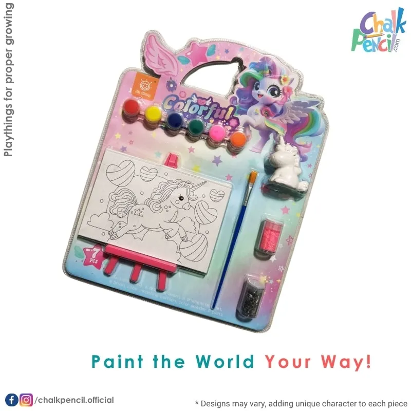 Colorful Dreams Unicorn Painting