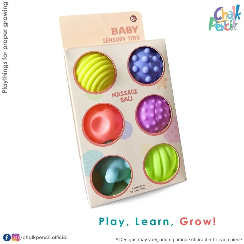 Baby Sensory Massage Ball Set