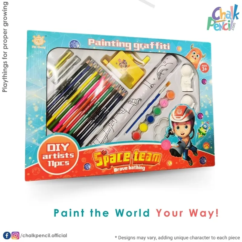 Space Team Painting Box