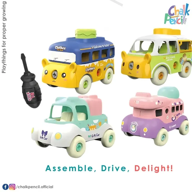 Ice Cream Assemble Cars