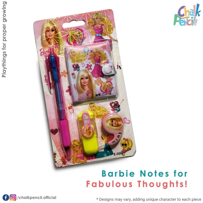 Barbie Mini Notebook Set