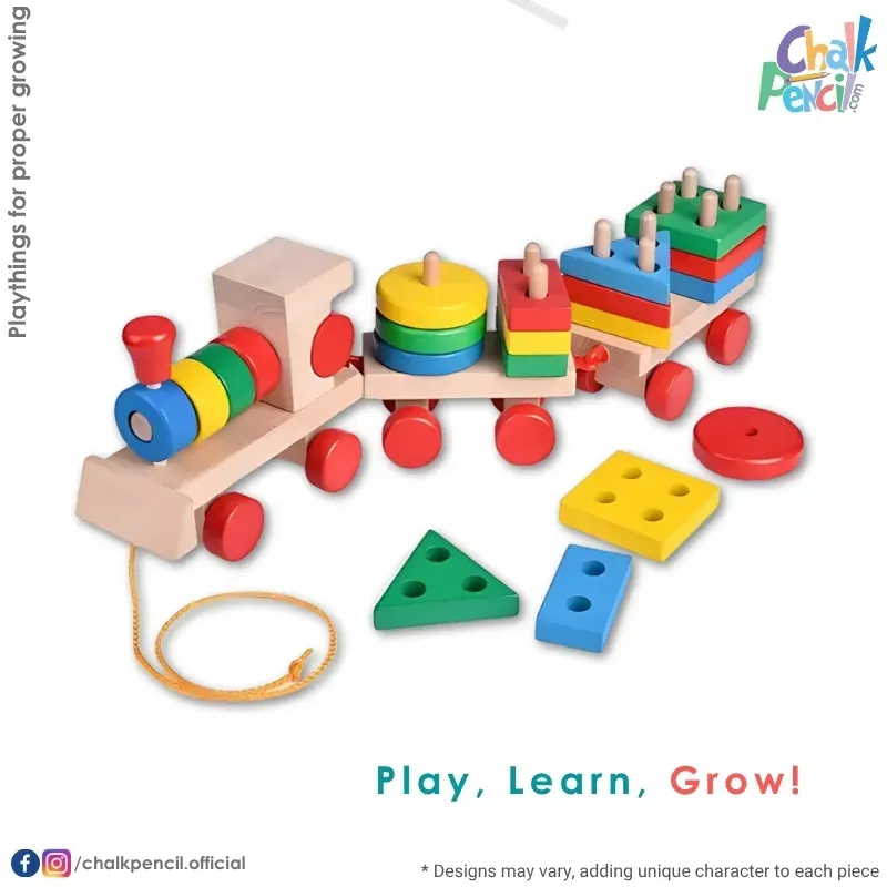 Geometric Building Block Car