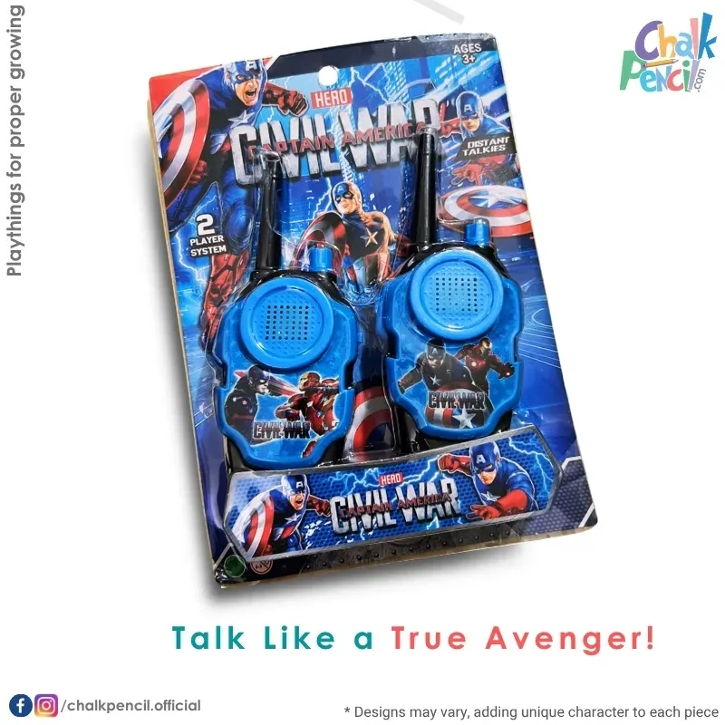 Captain America Walkie Talkies
