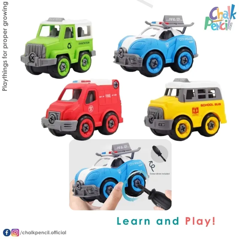 CITY Police Dissemble Car Set