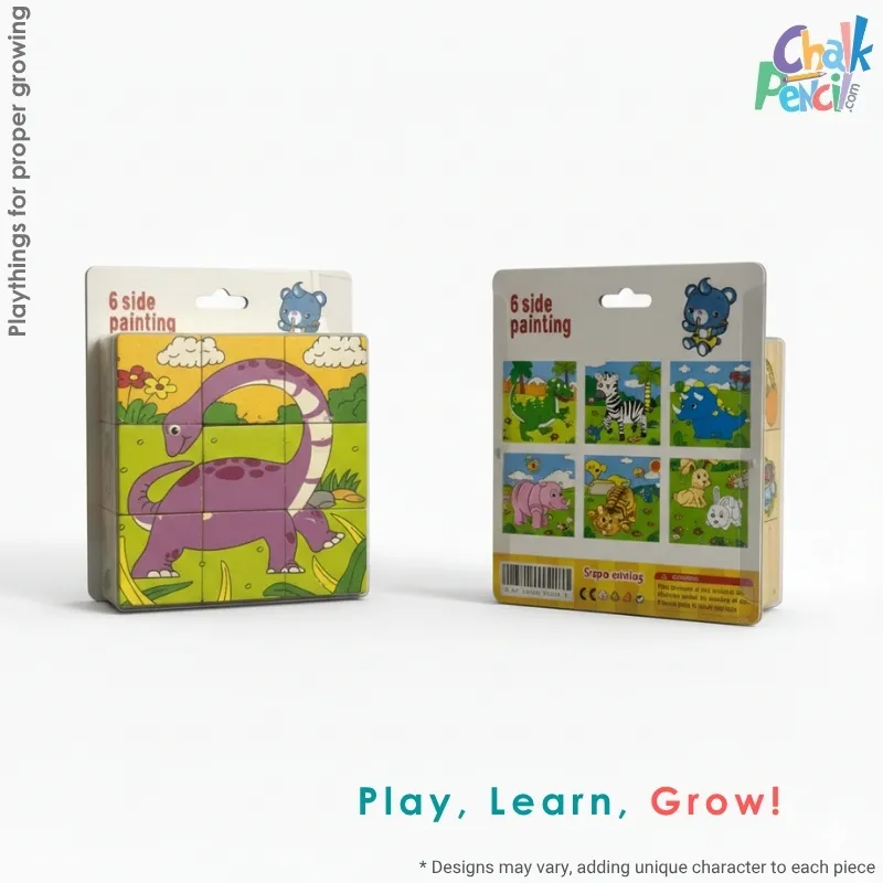 6 Size Painting Puzzle Block Set - Image 3