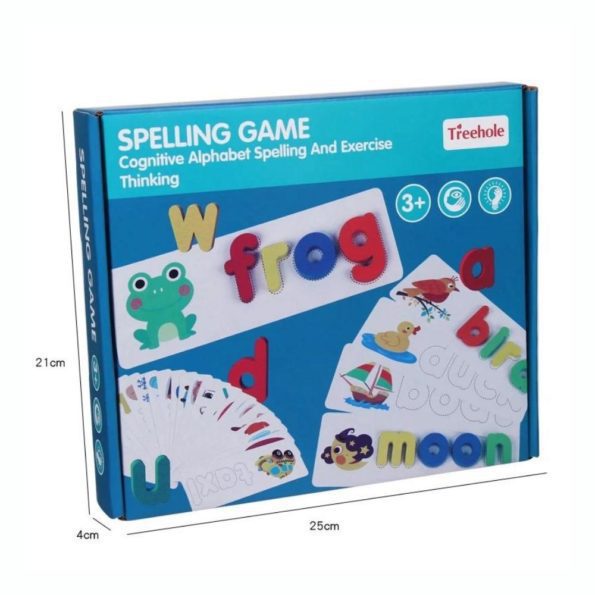 Spelling Game Wooden English Words