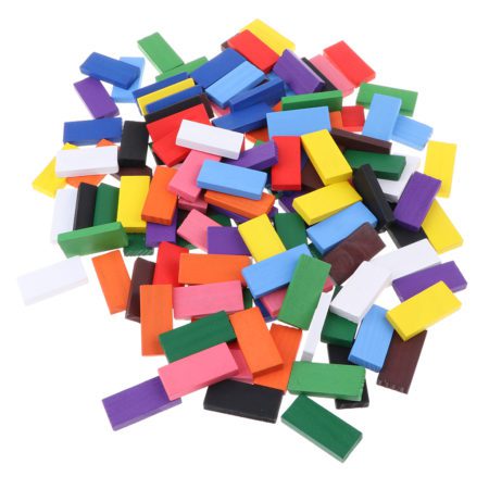 Standard Competitive Dominoes 100pcs for Kids – Chalkpencil.com