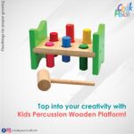 Web Kids Percussion Wooden Platform