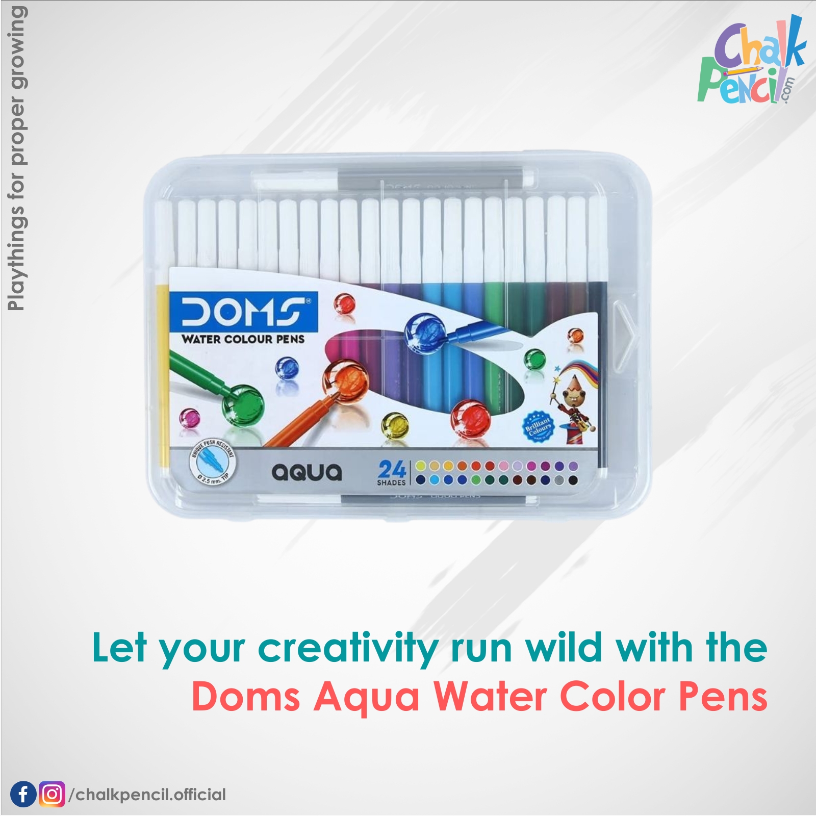 Web Doms Aqua Water Color Pens