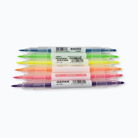 Maries Double-Headed Highlighter | 6 Color Pack