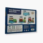Web Three Dimensional House Puzzle