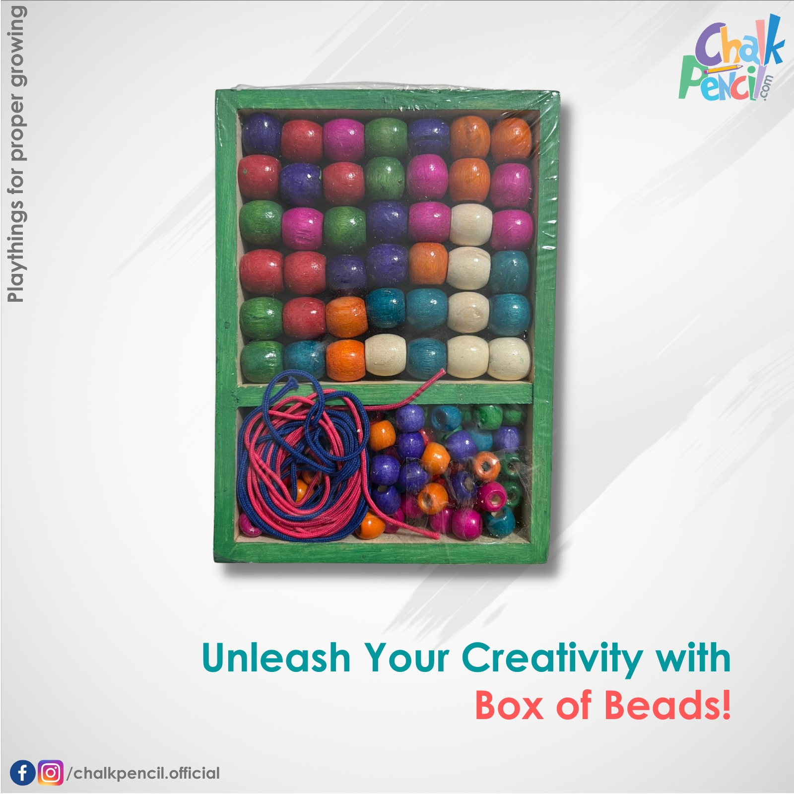 Web Crafting Box of Beads