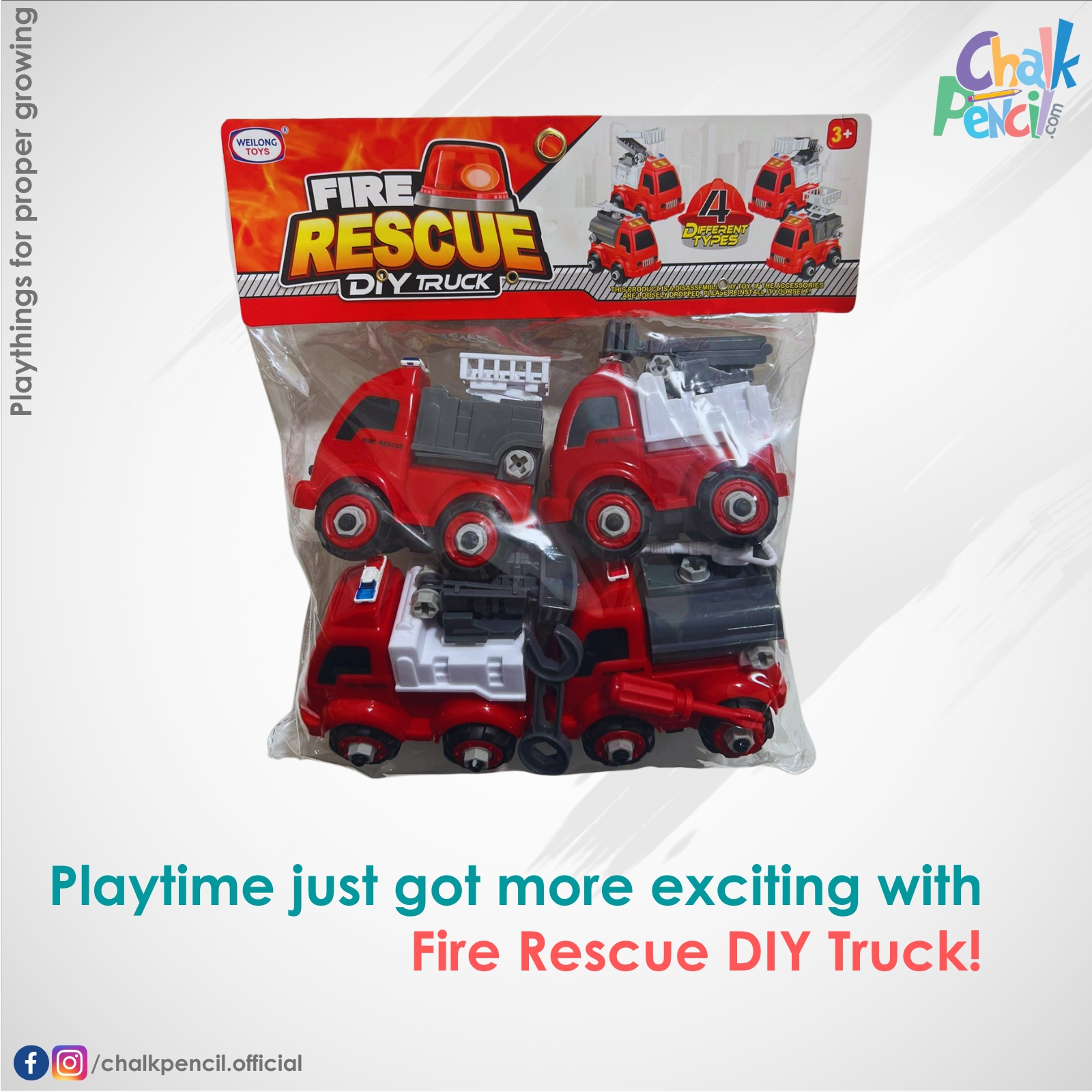 Fire Rescue DIY Truck