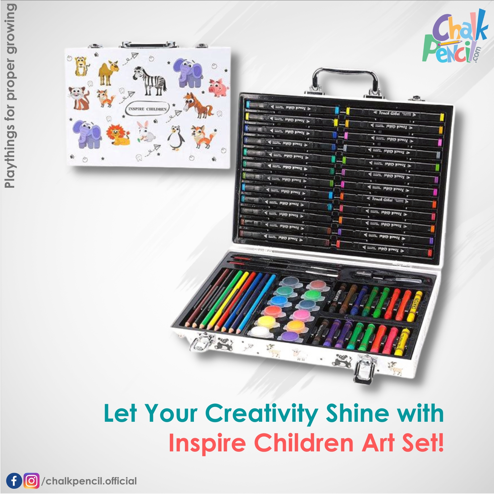 Web Inspire Children Art Set