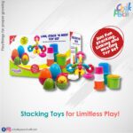 Web Giggles Link, Stack & Nest Toy Set