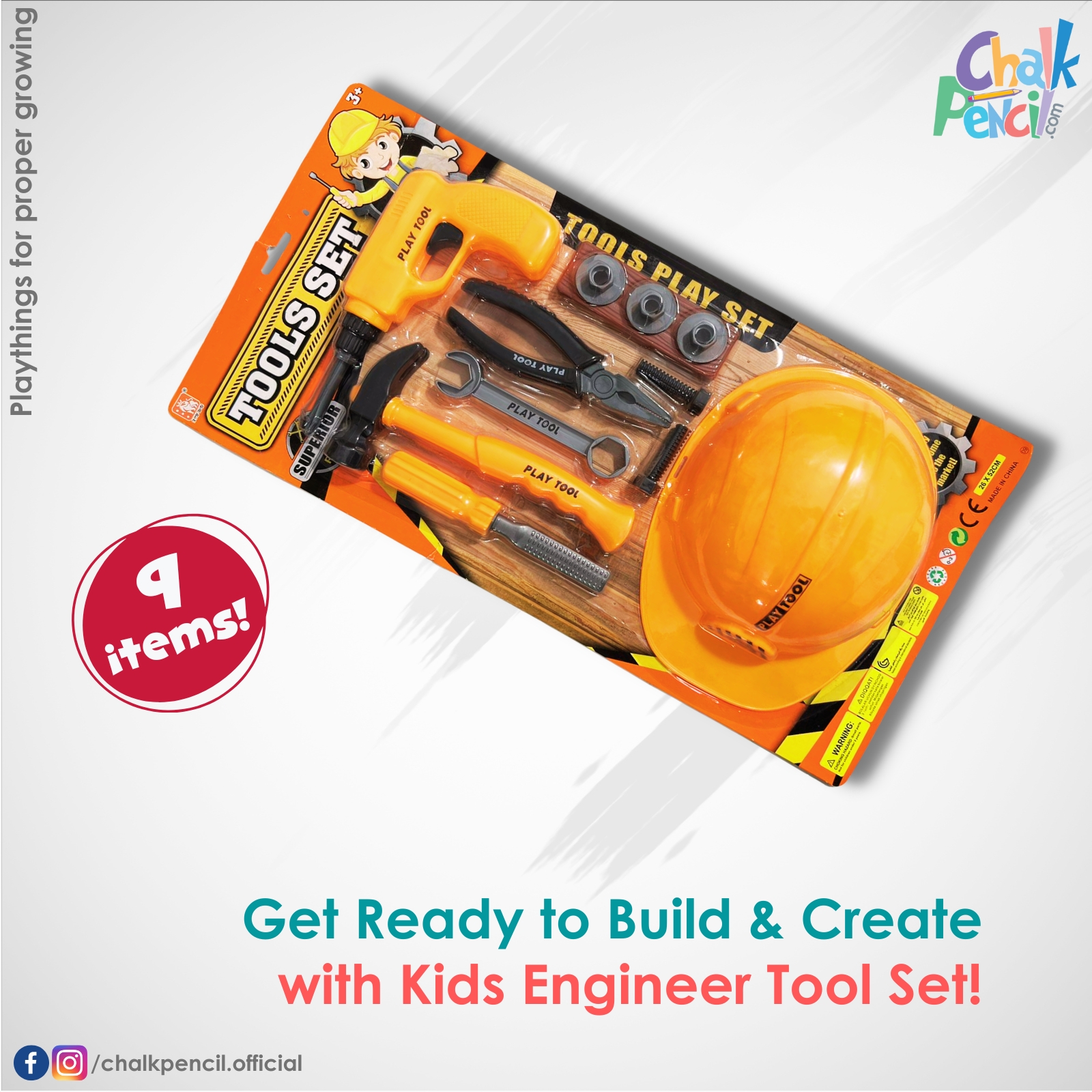 Kids Engineer Tool Set