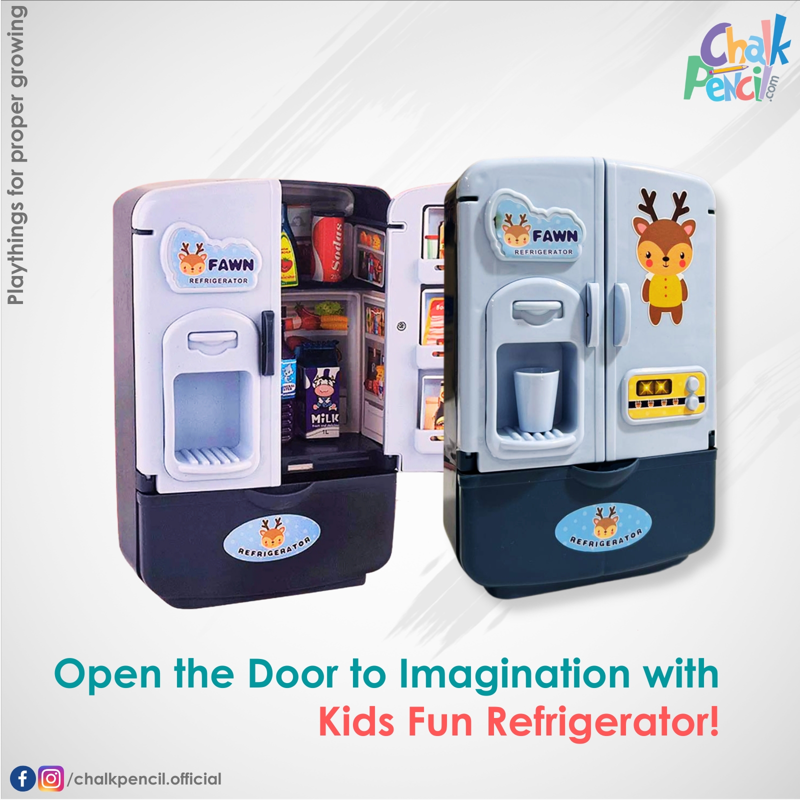 Kids Fun Refrigerator