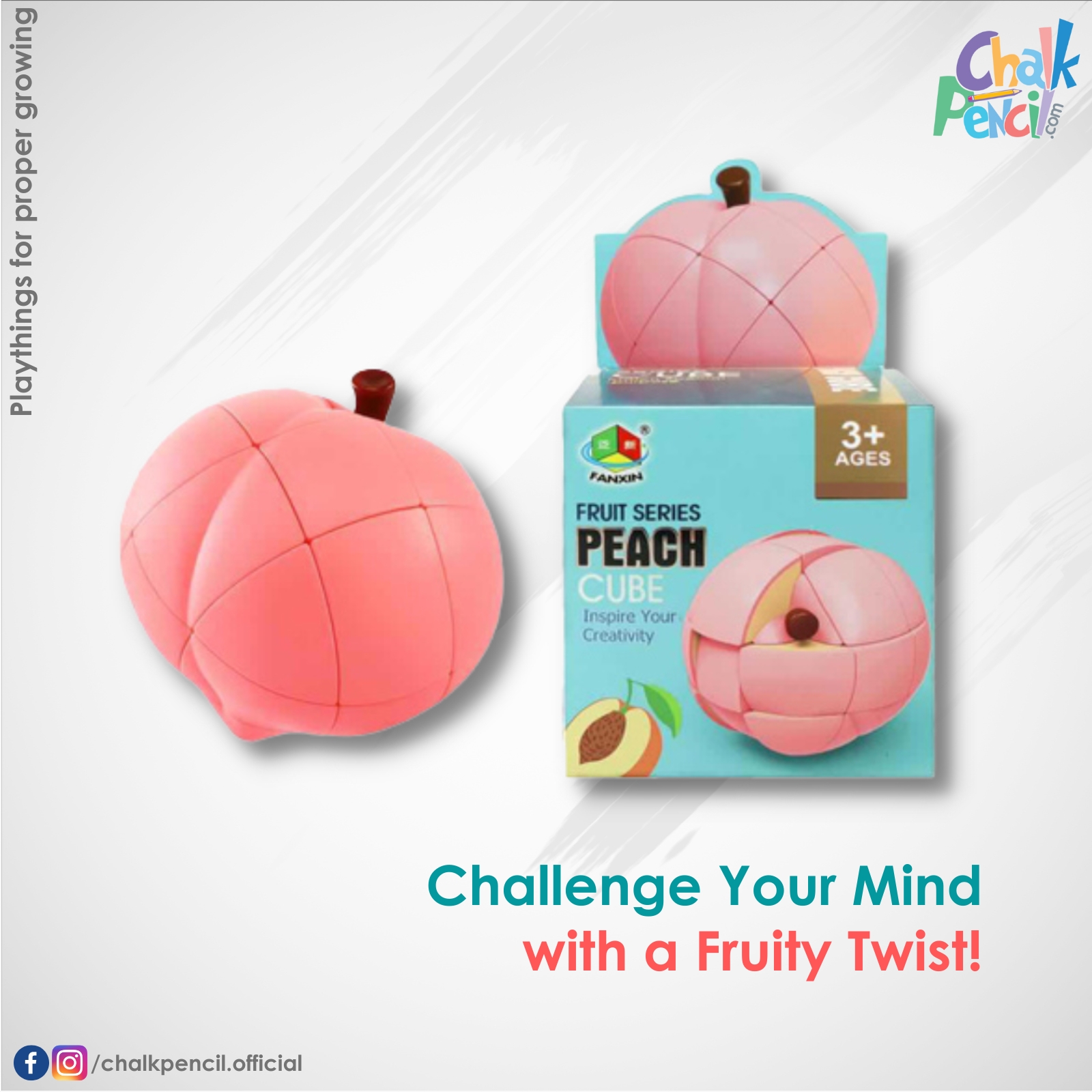 Kids Smart Peach Cube