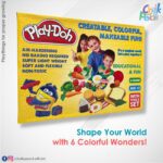 Web 6 Color Play-Doh