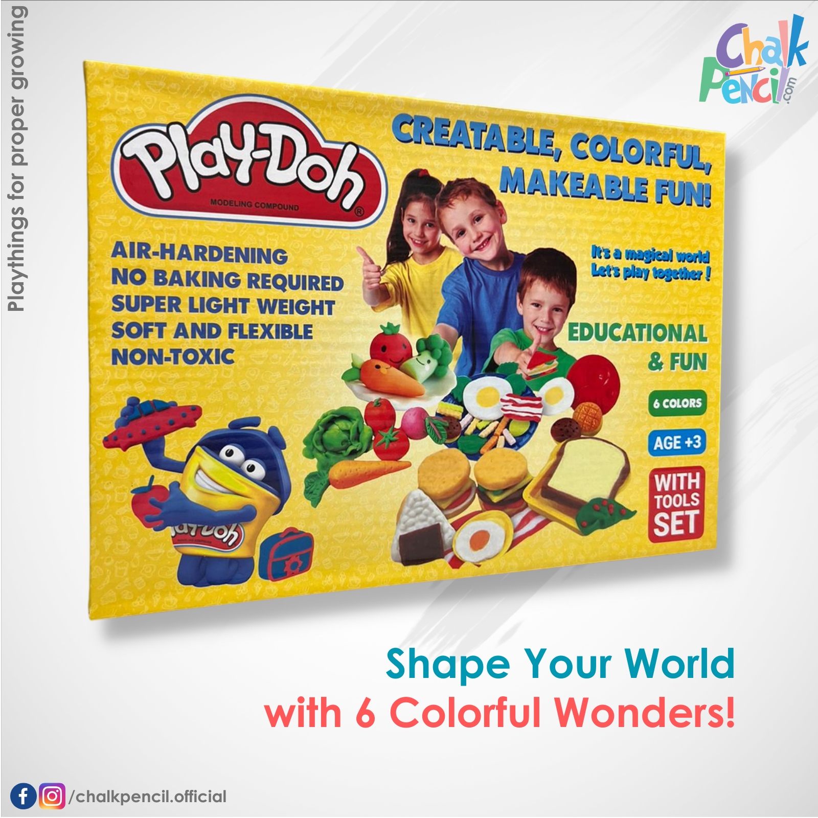 6 Color Play-Doh