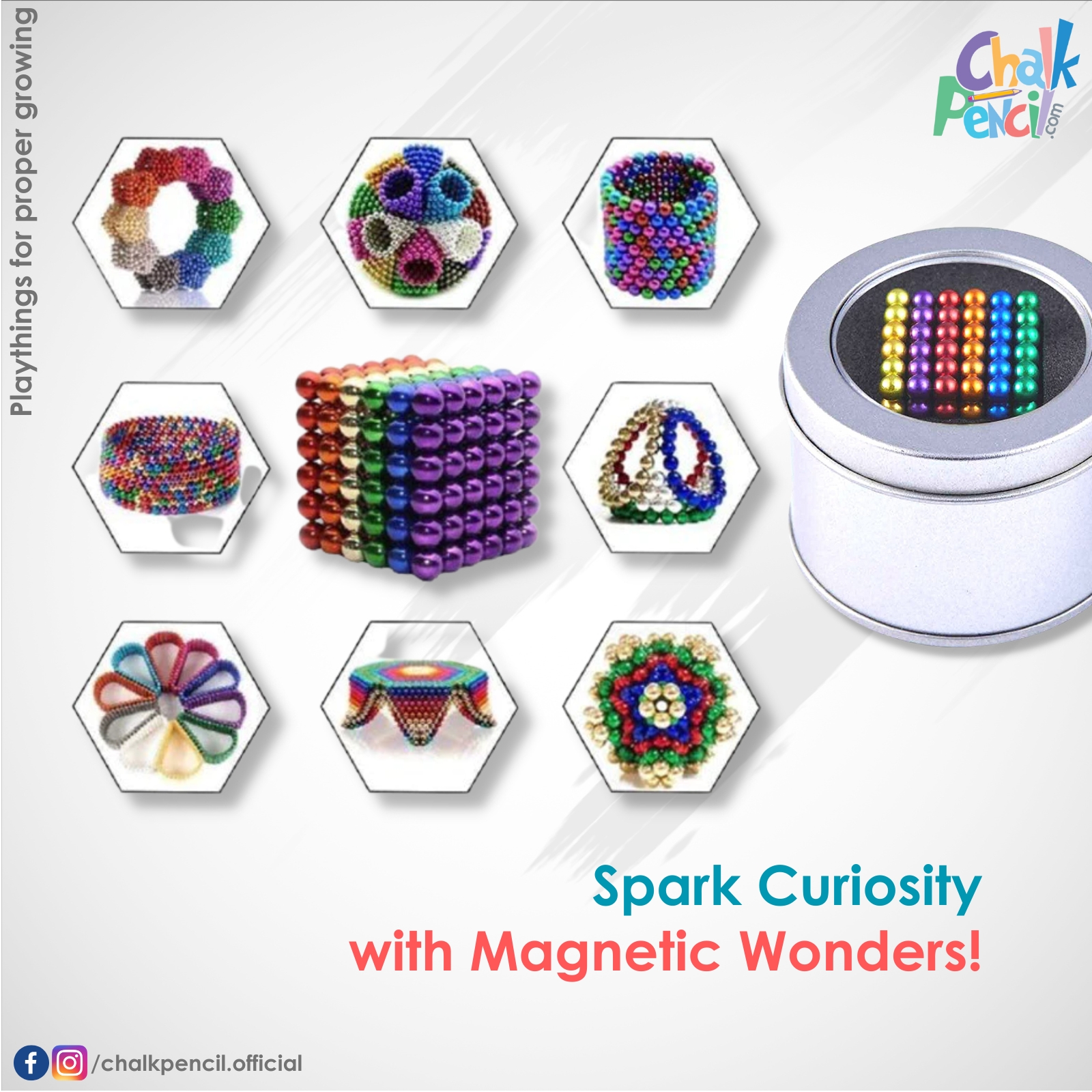 Colorful Magnetic Balls