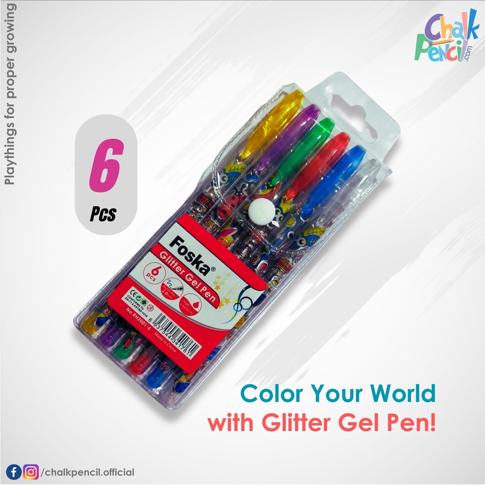 Web Foska Glitter Gel Pen