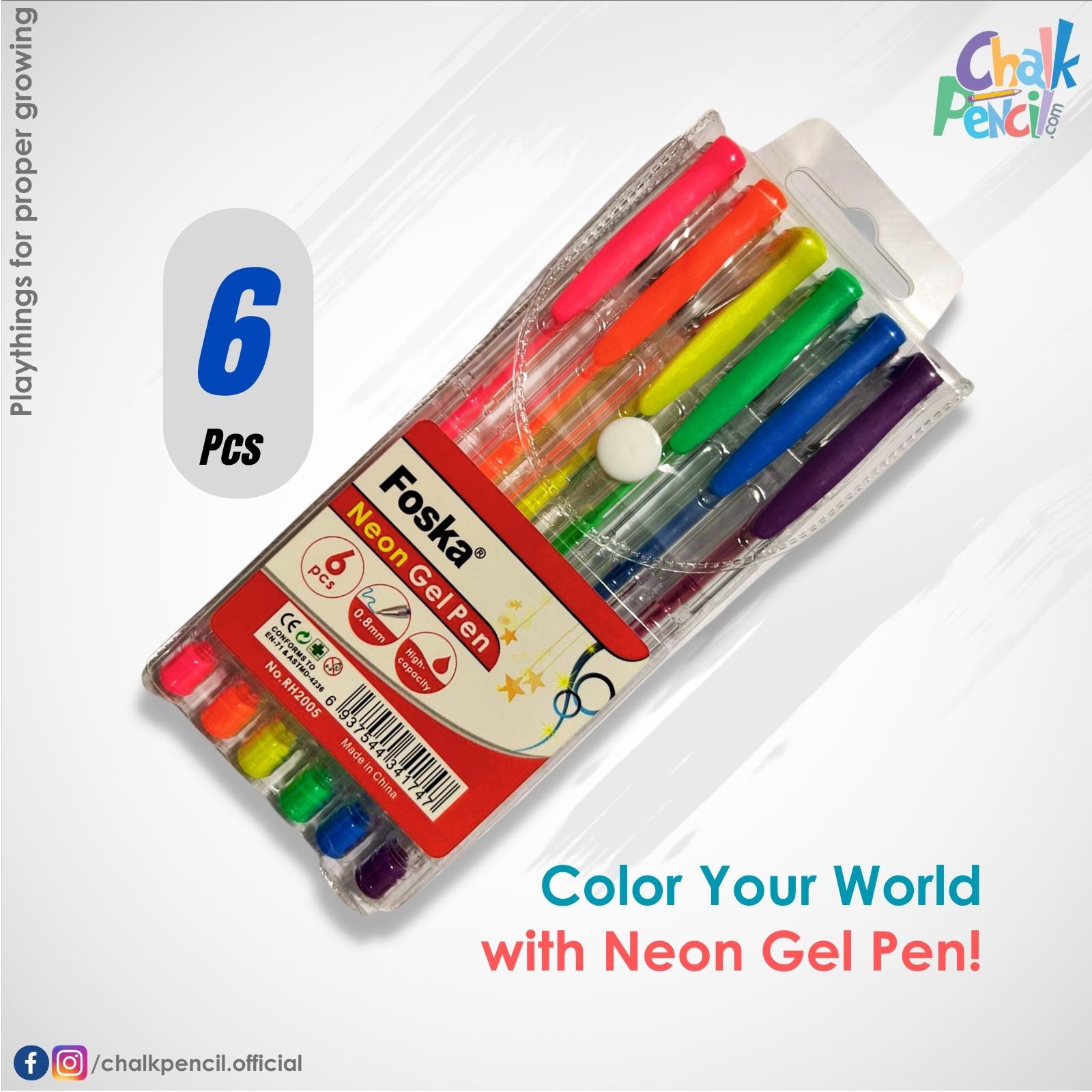 Web Foska Neon Gel Pen