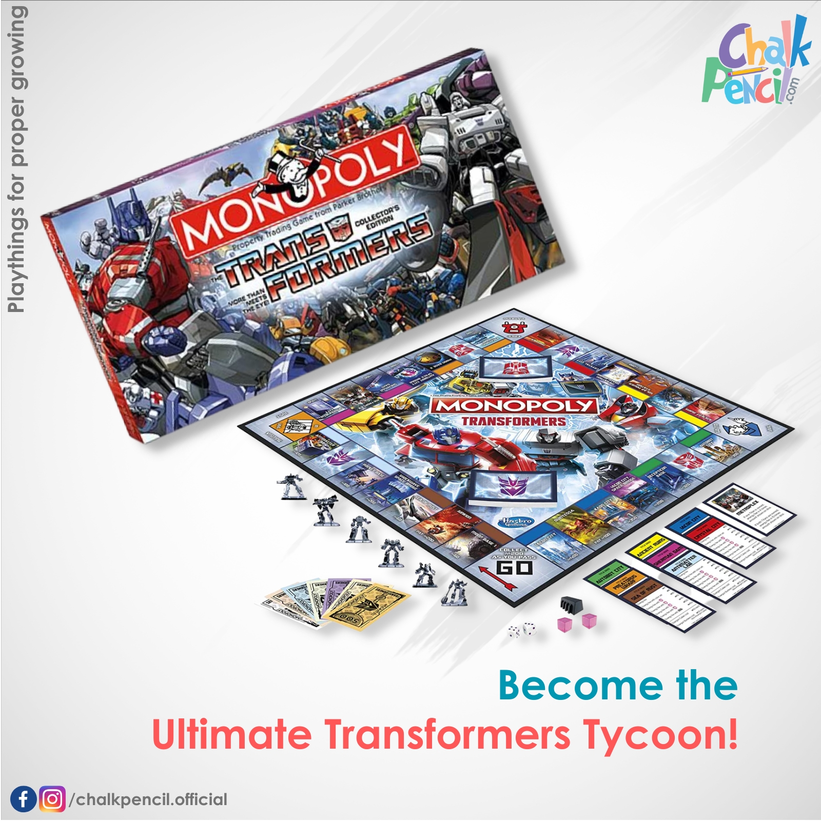 Web Monopoly Transformers Collector’s Edition
