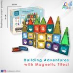Web Magnetic Building Tiles 56 pcs