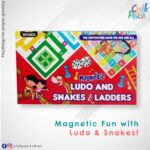 Web BRANDS 76 Magnetic Ludo, Snakes & Ladders (1)