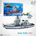 Web DIY Battleship 694 pcs