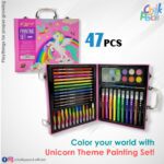 Web Unicorn Theme Painting Set 47pcs