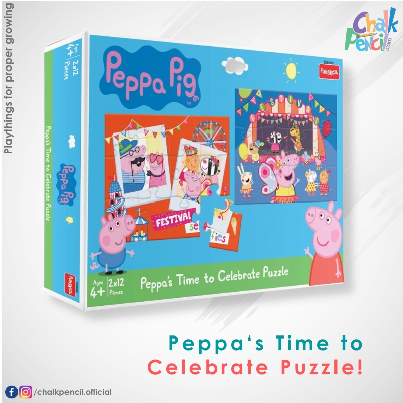 Funskool Peppa Pig Time to Celebrate Puzzle