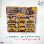 Web Construction Building Car Set