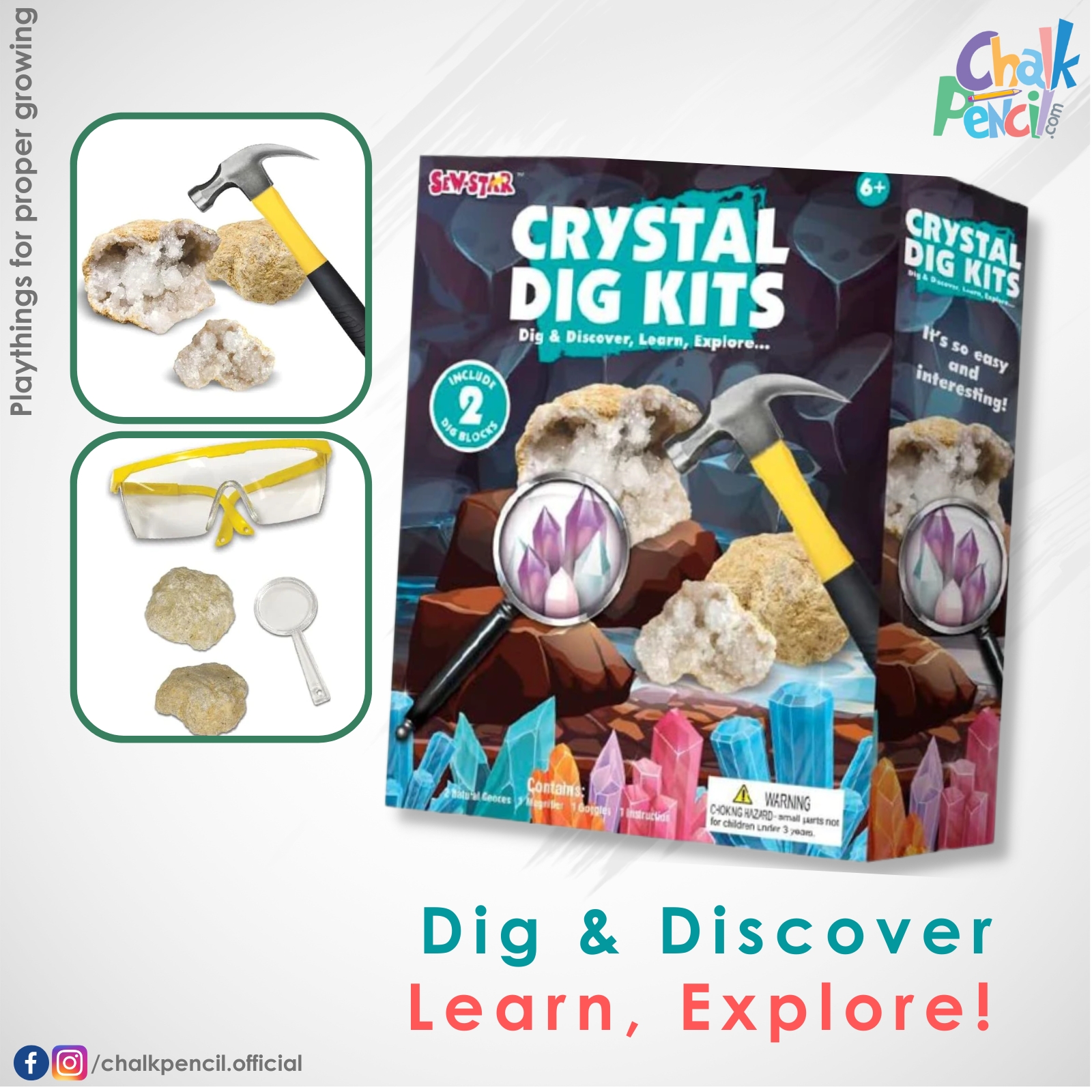 Crystal Dig Kits