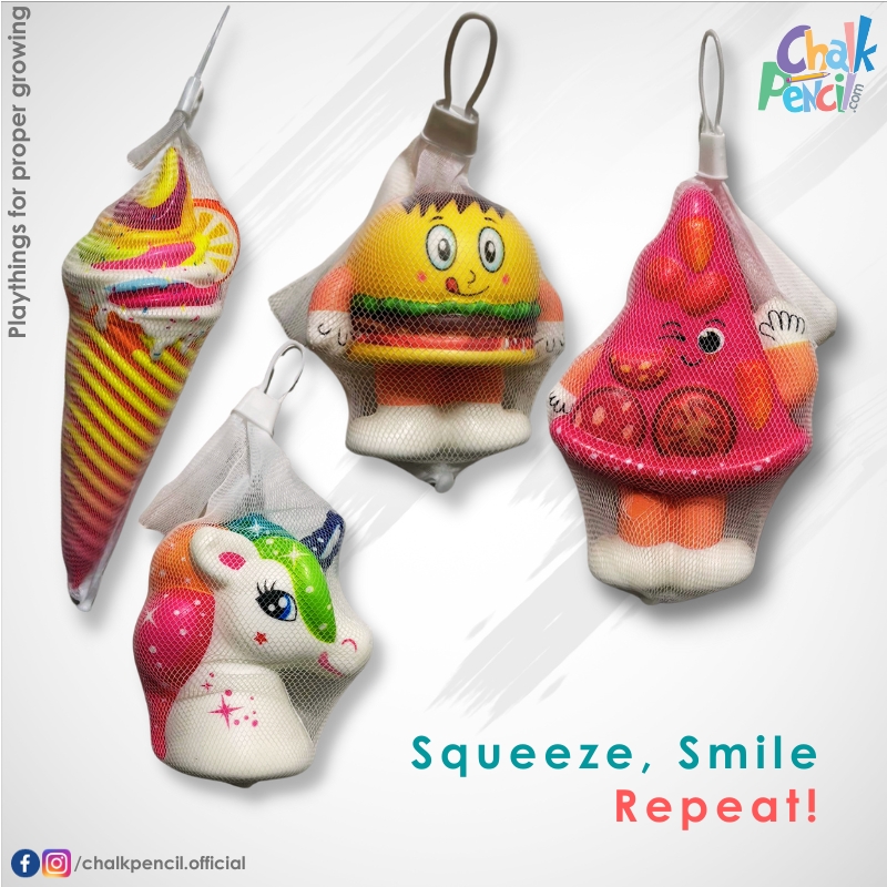 Exclusive Stress Relief Squeeze Baby Toy Set
