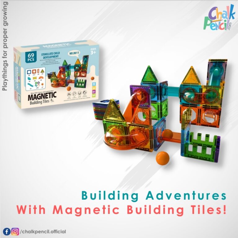 Magnetic Tiles 69 pcs – Chalkpencil.com