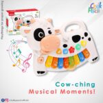 Web Cute Cow Musical Keyboard