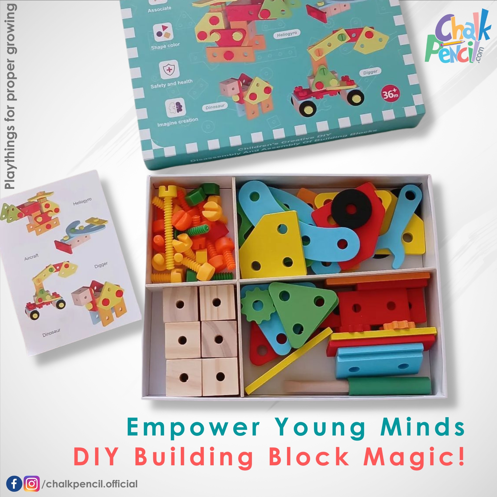 Exclusive DIY Disassembly & Assembly of Building Blocks