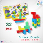Web Magnetic Force Building Blocks 32 pcs