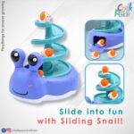 Web Sliding Snail Toys Set