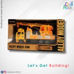 Web Alloy Model Car Crane Truck