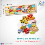 Web ABCD Wooden Learning Vehicles