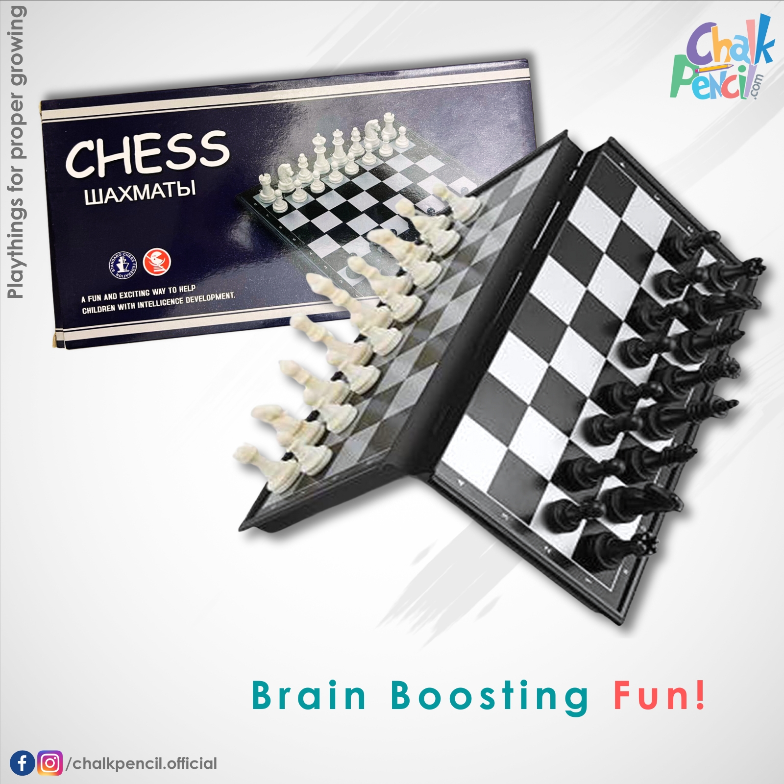 Classic Magnetic Chess Box
