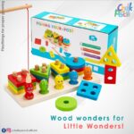 Web 2-in-1 Wooden Montessori Toy