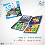 Web 4-in-1 Indoor Game