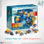 Web MagBuild Urban Car Puzzle Set